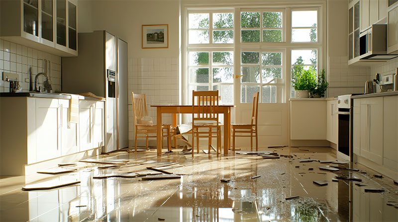 Why immediate water damage mitigation is crucial after a leak or flood